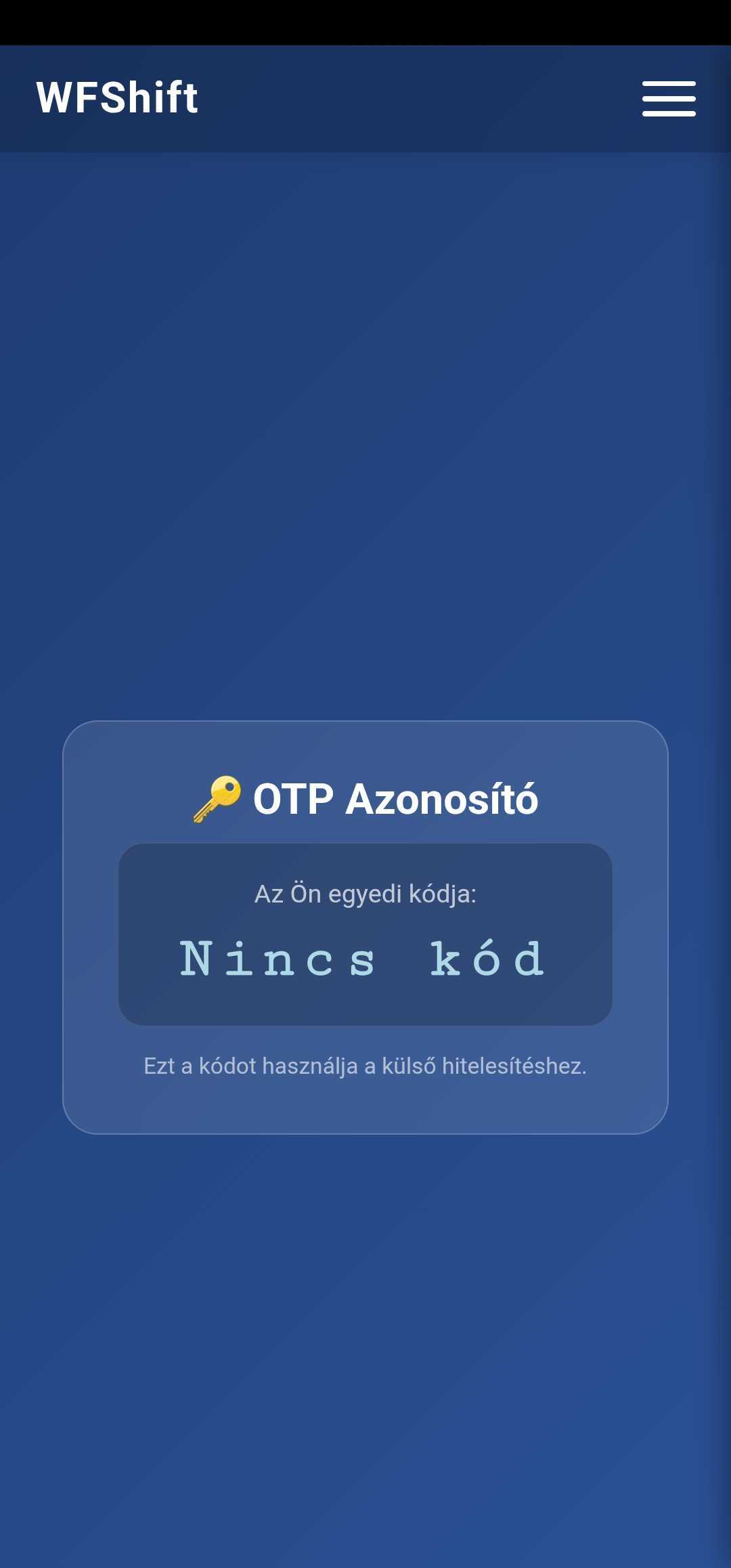 OTP azonosító